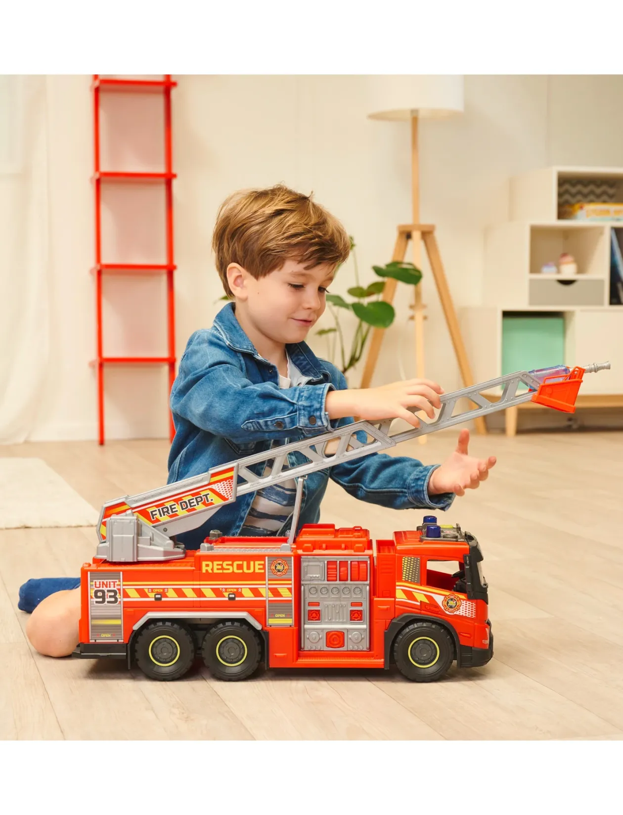 Volvo Giant Fire Truck - Legetøjsbiler