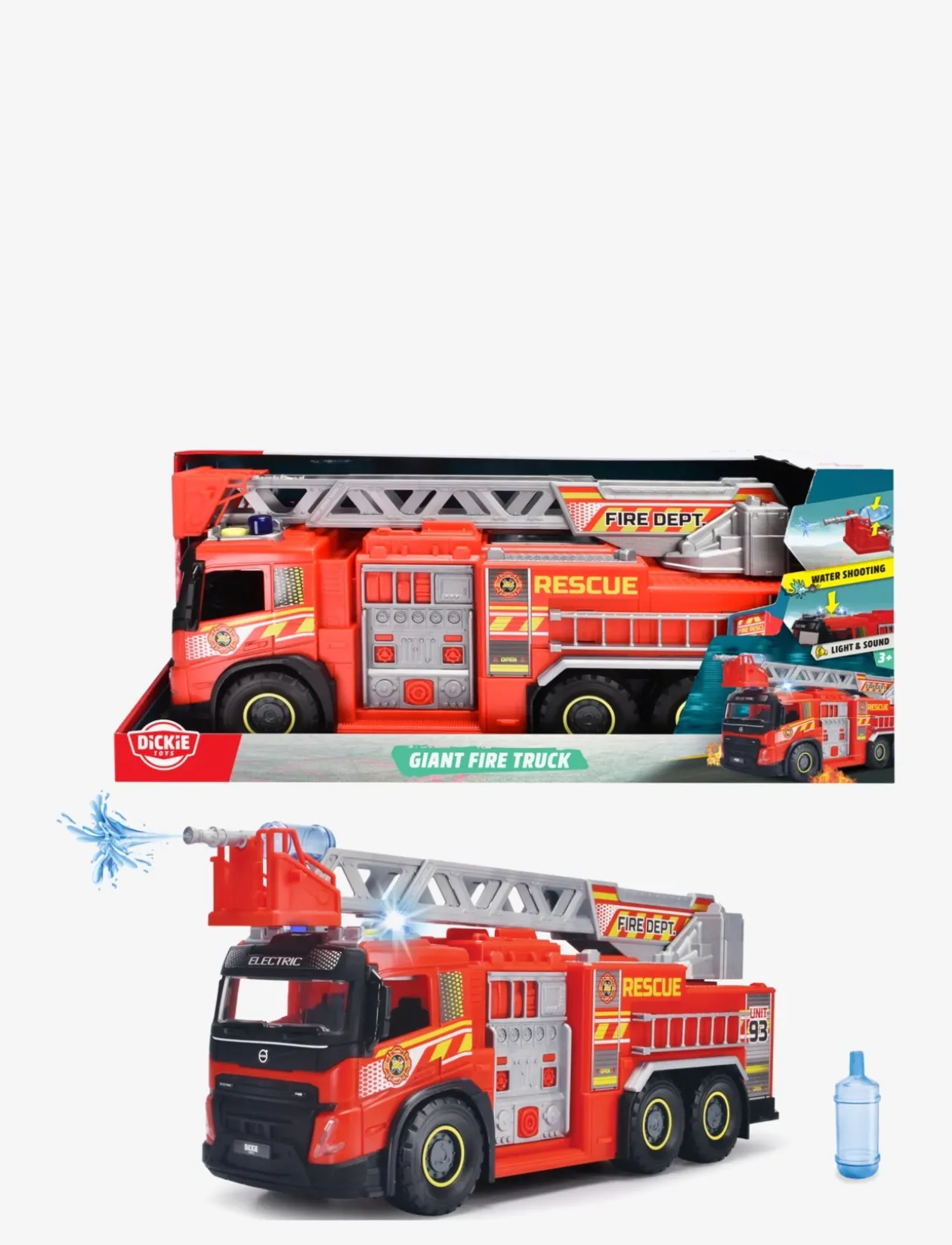 Volvo Giant Fire Truck - Legetøjsbiler