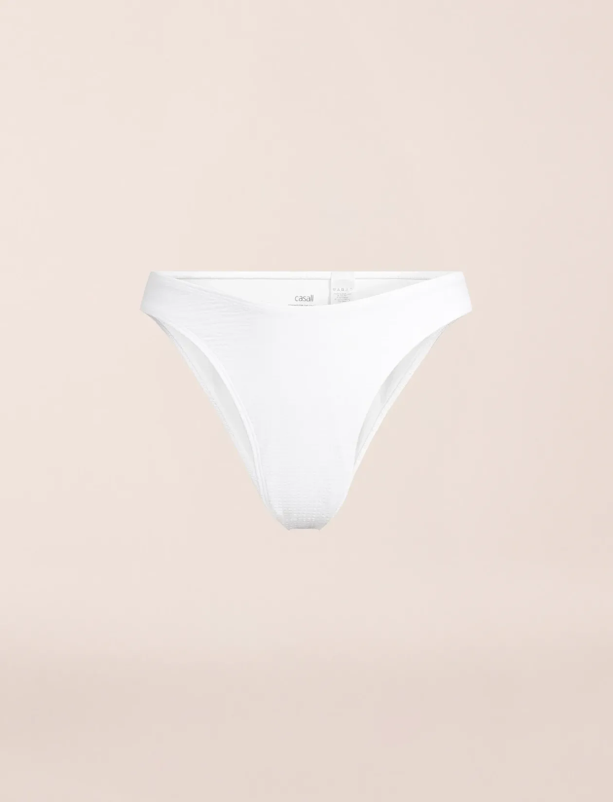 Waffle High Leg Bikini Bottom - Bikinier