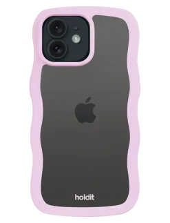 Wavy Case Lilac/Transparent - Mobil cover