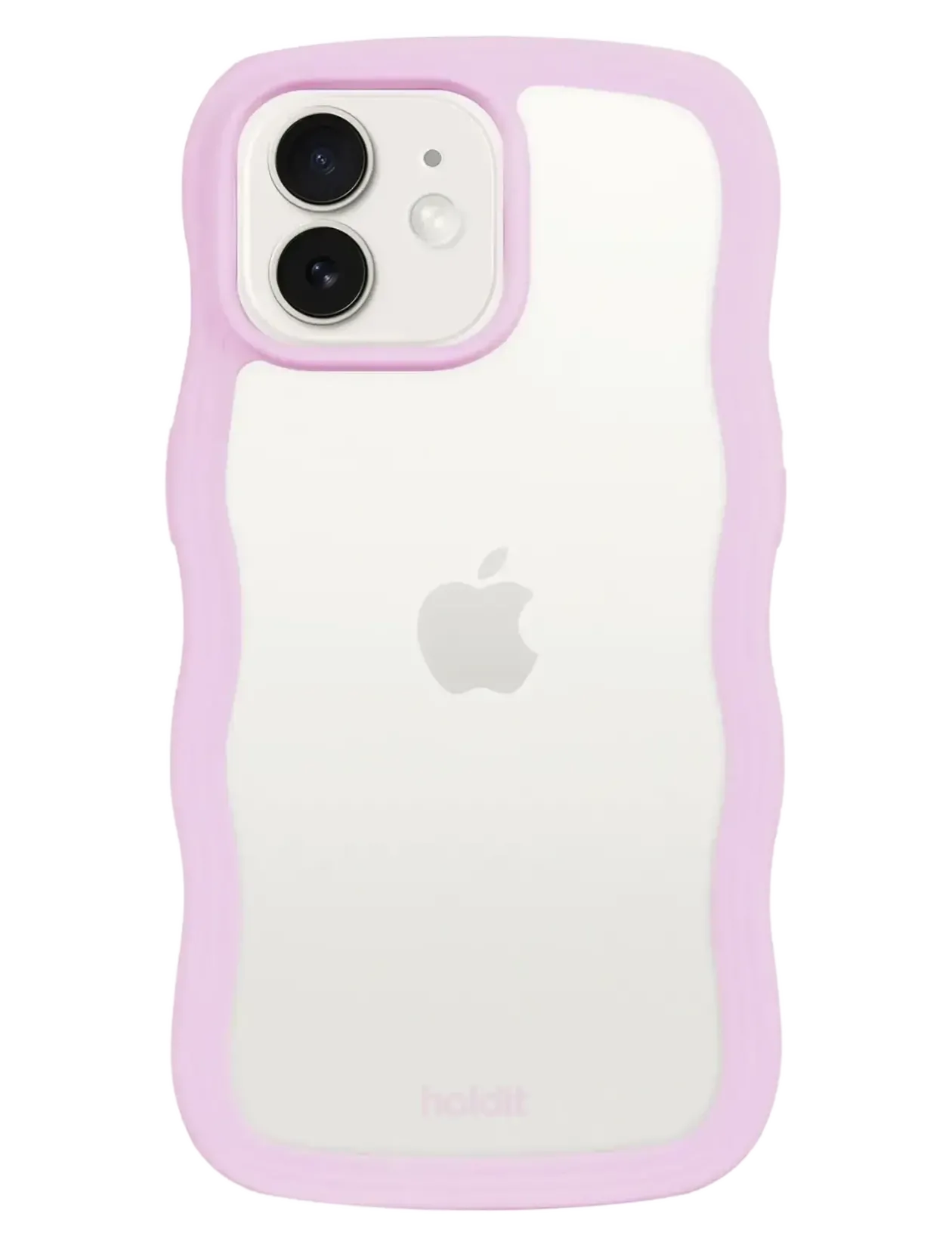 Wavy Case Lilac/Transparent - Mobil cover