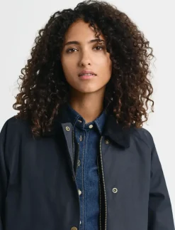 WAXED COTTON DOUBLE DECKER JACKET - Utility-jakker