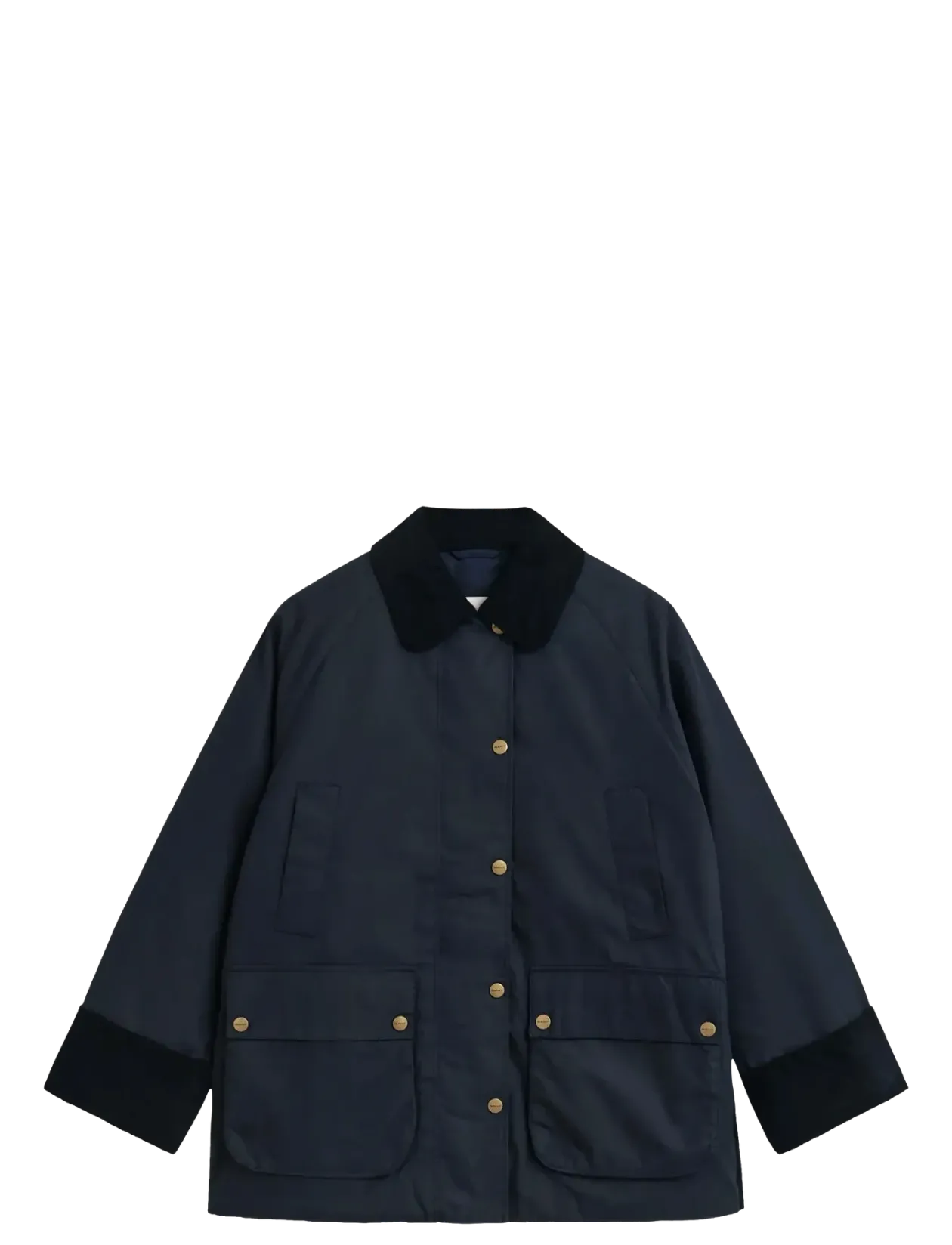 WAXED COTTON DOUBLE DECKER JACKET - Utility-jakker