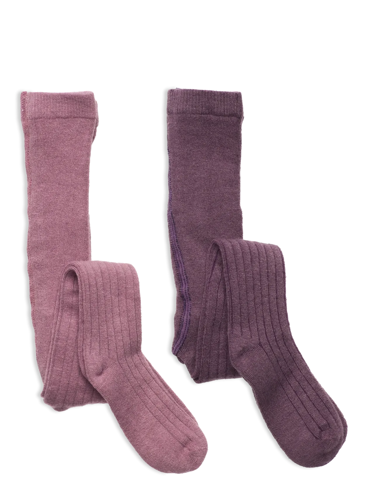 Wool Stocking - rib 2-pack - Strømpebukser