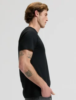 WOVEN LABEL TEE - T-Shirts