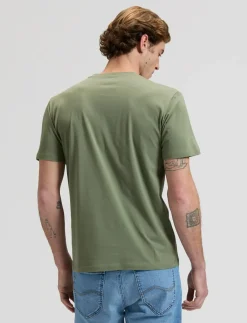 WOVEN LABEL TEE - T-Shirts