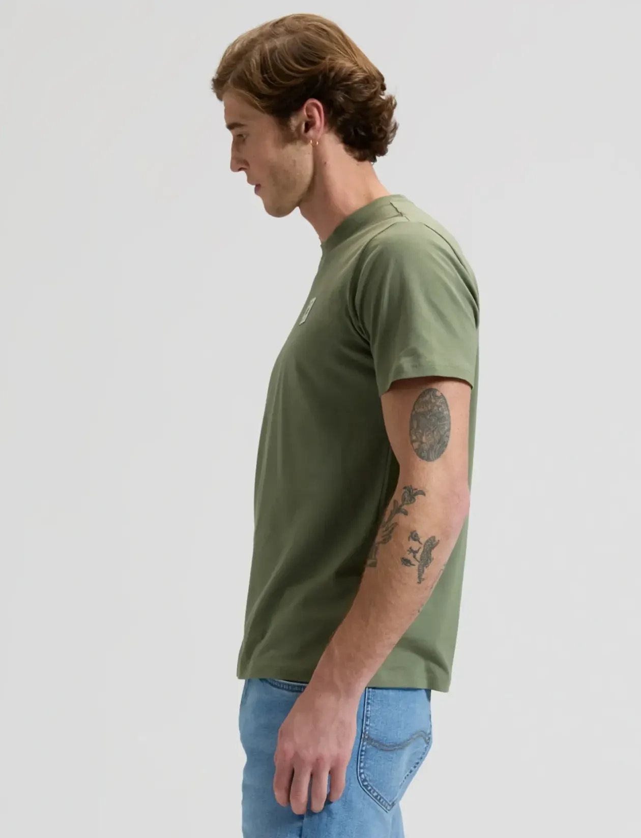 WOVEN LABEL TEE - T-Shirts