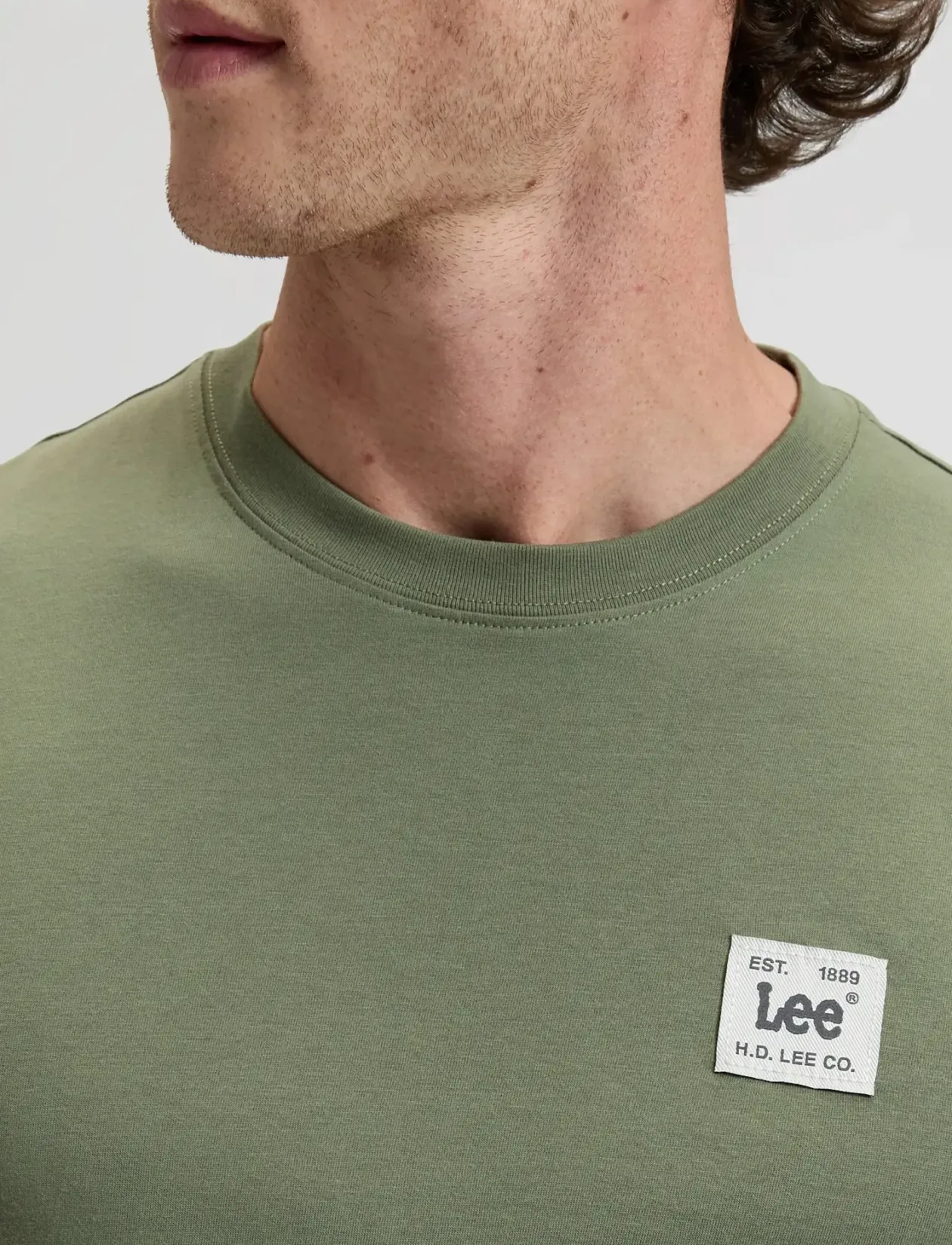 WOVEN LABEL TEE - T-Shirts
