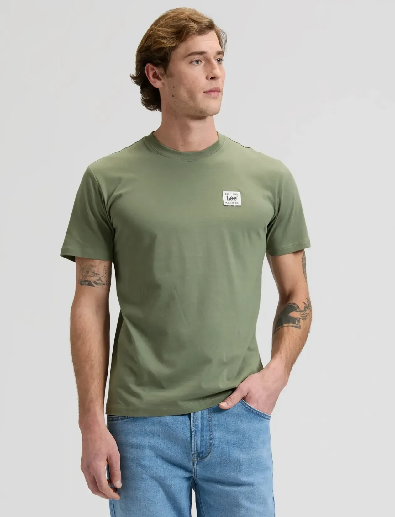 WOVEN LABEL TEE - T-Shirts
