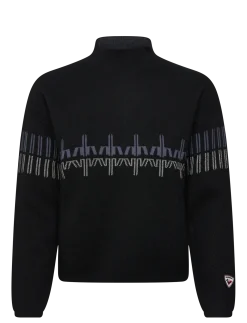 W PATTERNED TN SWEATER - Strik