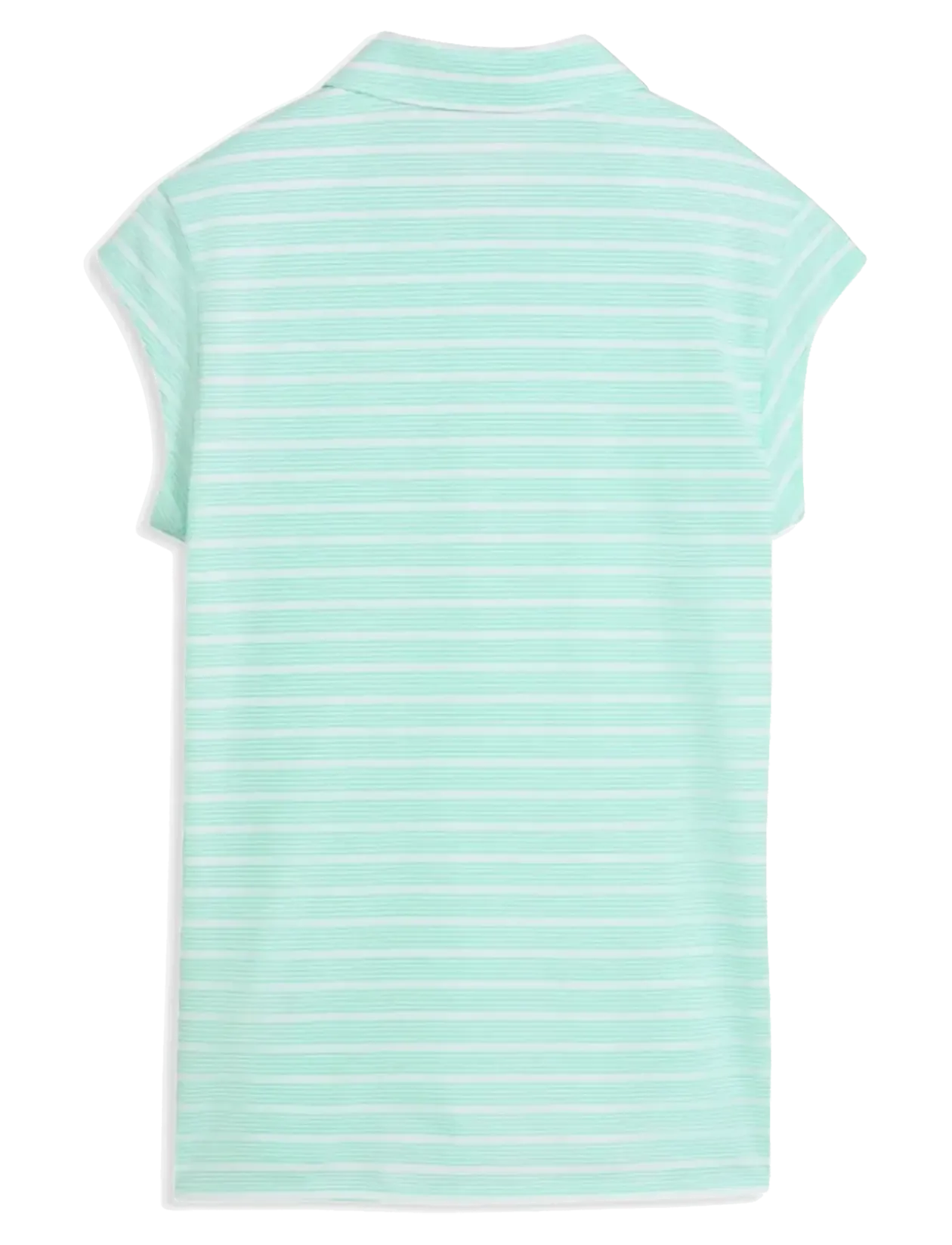 W Pique YD Stripe Cap Sleeve - Poloer