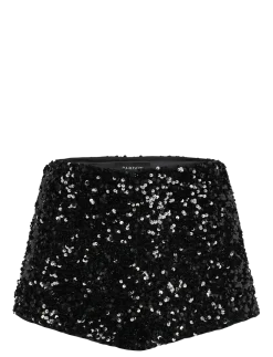 WRENLEY SEQUIN MINI SHORT - paper bag shorts
