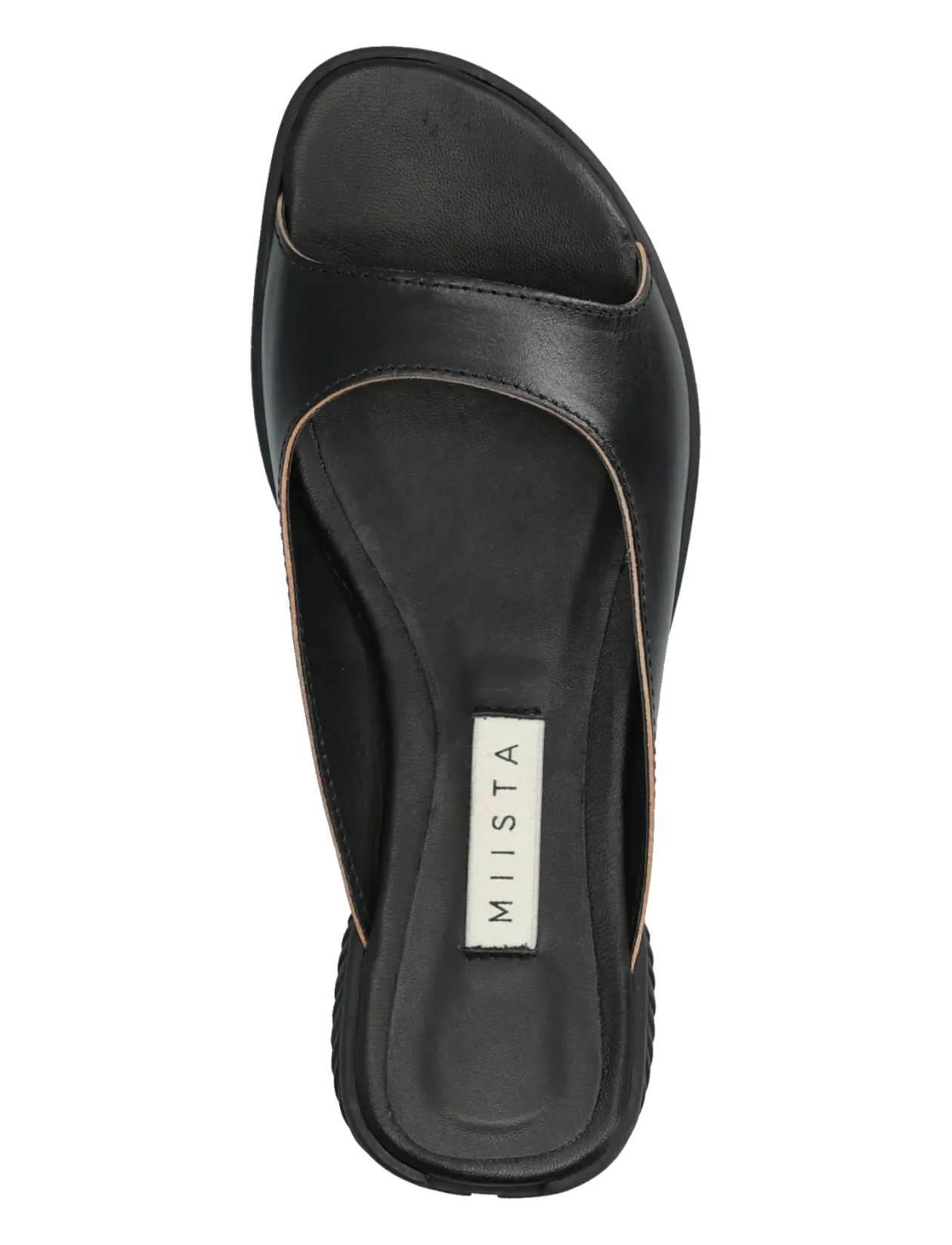 Yachay Black Slide Sandals - Flade mules