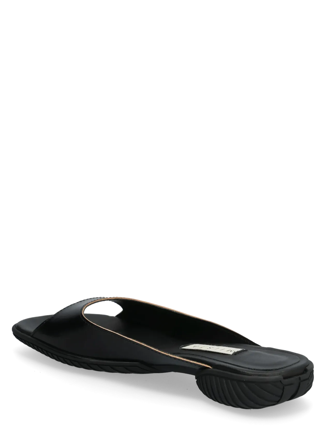 Yachay Black Slide Sandals - Flade mules