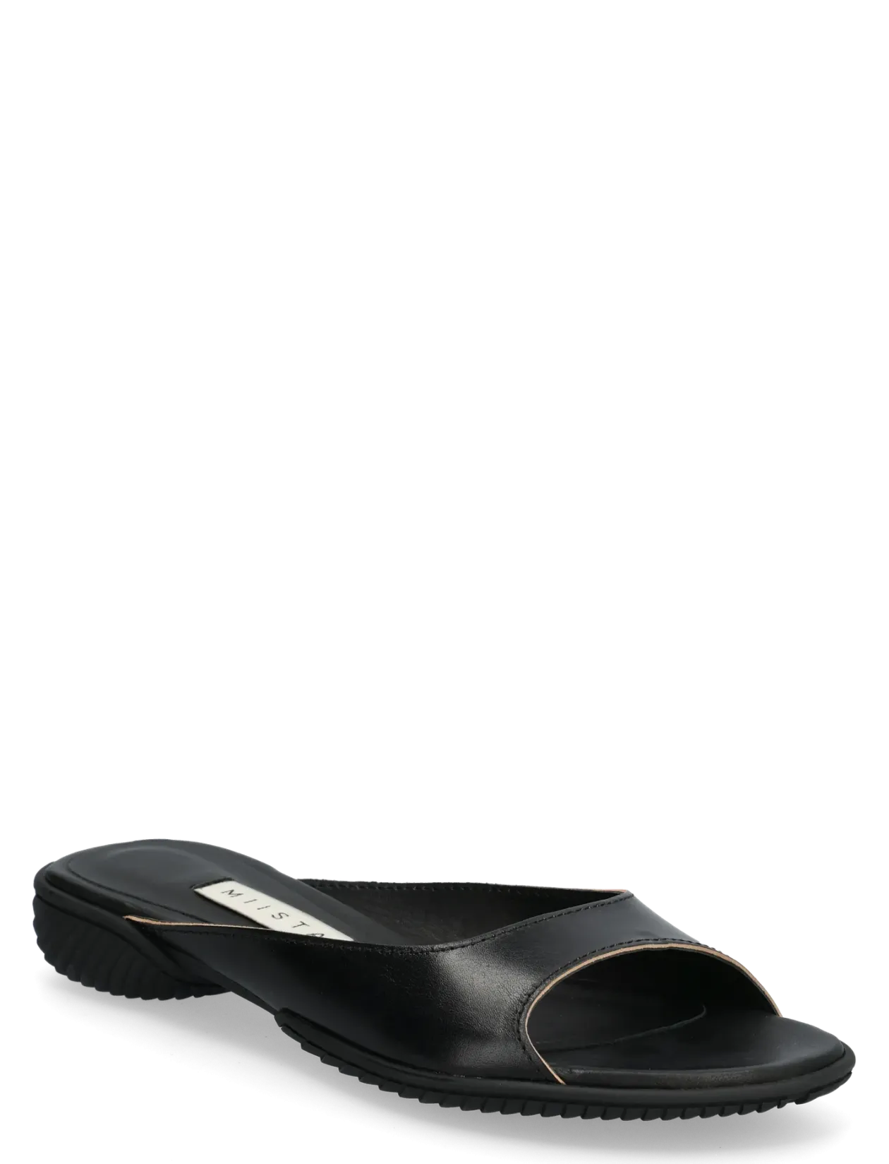 Yachay Black Slide Sandals - Flade mules