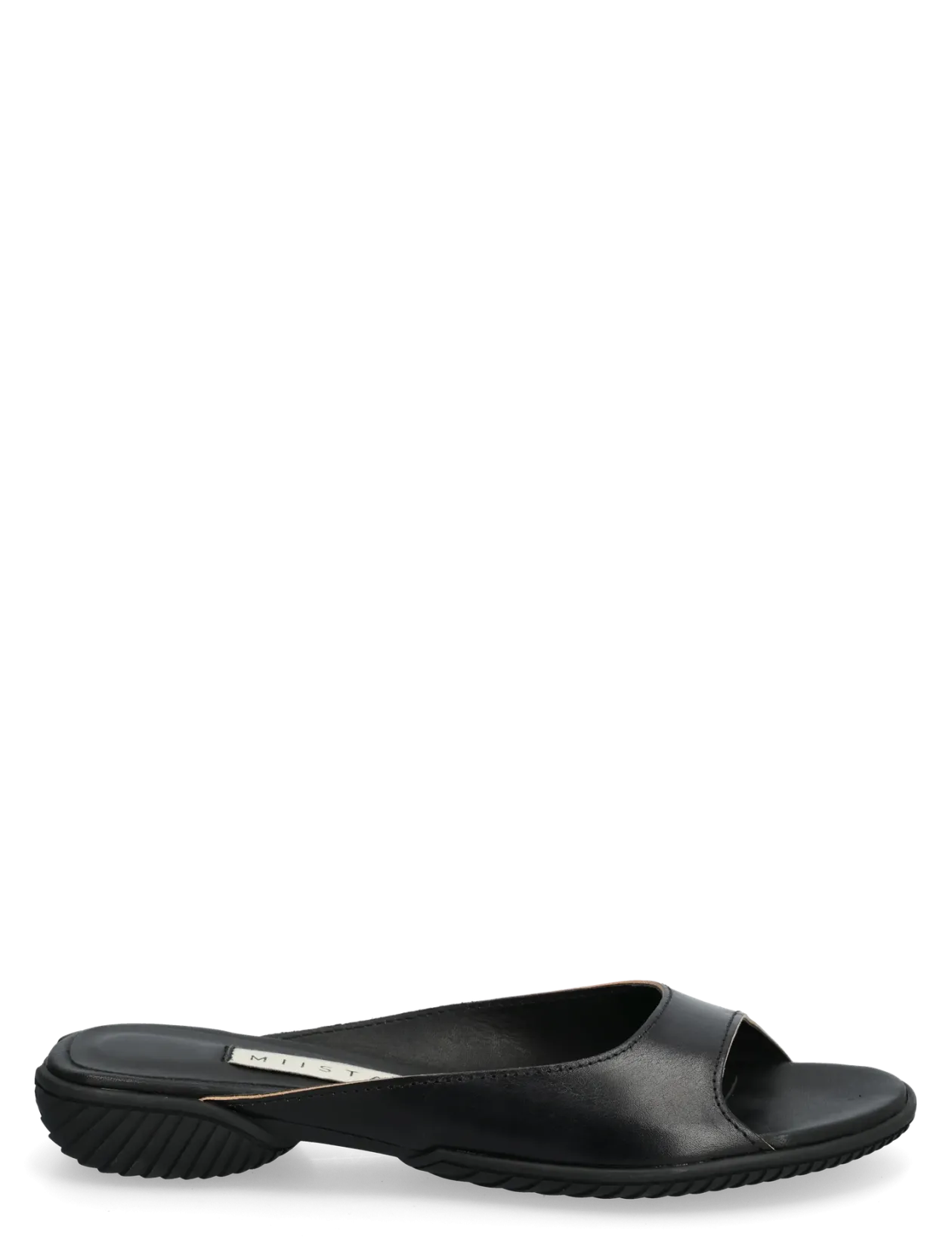 Yachay Black Slide Sandals - Flade mules