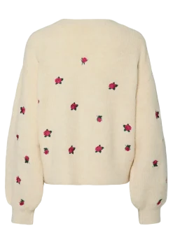 YASFLEUR LS KNIT CARDIGAN S. NOOS - Cardigans