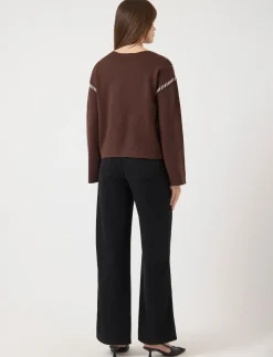 YASSTITCHA LS KNIT PULLOVER S. NOOS - Strik