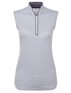 Zip Front Tank Printed - Poloer
